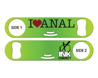 Custom Bartender Bottle Opener: 3-in-1 Bar Key with Strainer & Can Opener