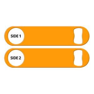 Custom Bottle Opener Blank Orange Bottle Opener Personalized Bottle Opener for Bartender Gift Bar Key Bartender Bottle Opener Speed Opener