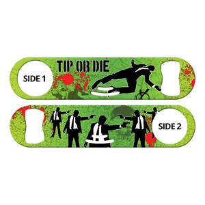 Bartender Bottle Openers Custom Bottle Openers Personalized Bottle Openers Church Keys Tip or Die Bartender Strainer Speed Bottle Openers