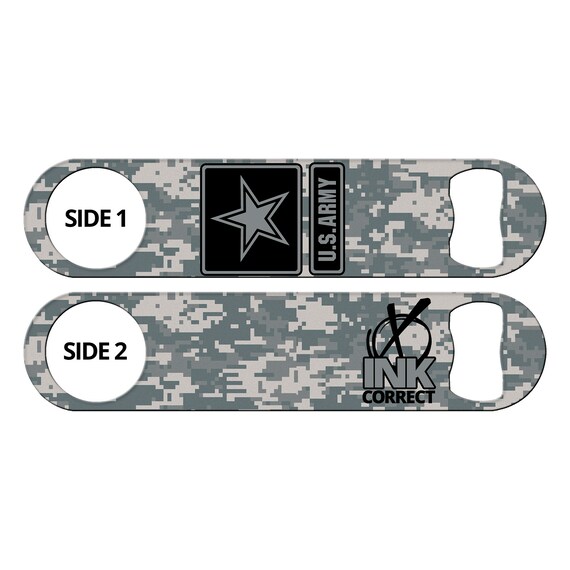 Military U.S. Army Bartender Camouflage Military Bartender Etsy