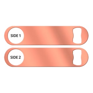 Custom Bottle Opener Blank Rose Pink Bottle Opener Personalized Bottle Opener Bartender Gifts Bar Key Bartender Bottle Opener Speed Opener
