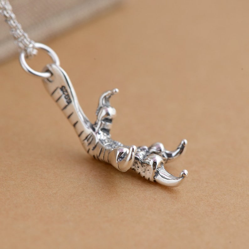 100/% Real 925 Sterling Silver Jewelry Eagle Talon Pendant for Necklace Silver Pendant for Women Men Accessories