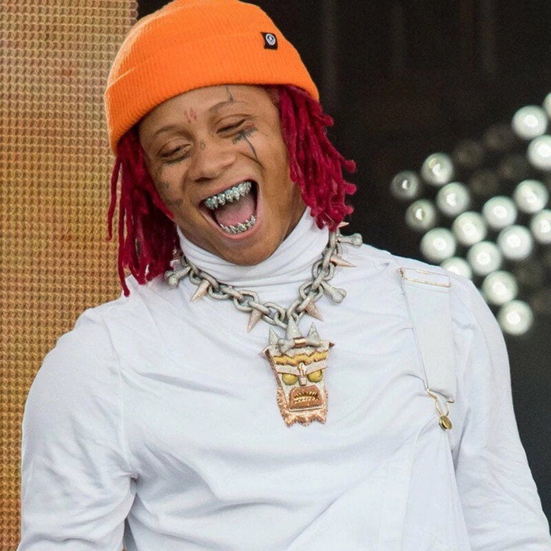 trippie redd iced out g shock