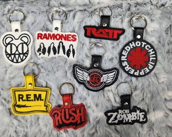 Band Key Fobs R-Z