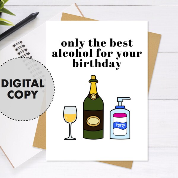 Quarantine Birthday Card - Etsy