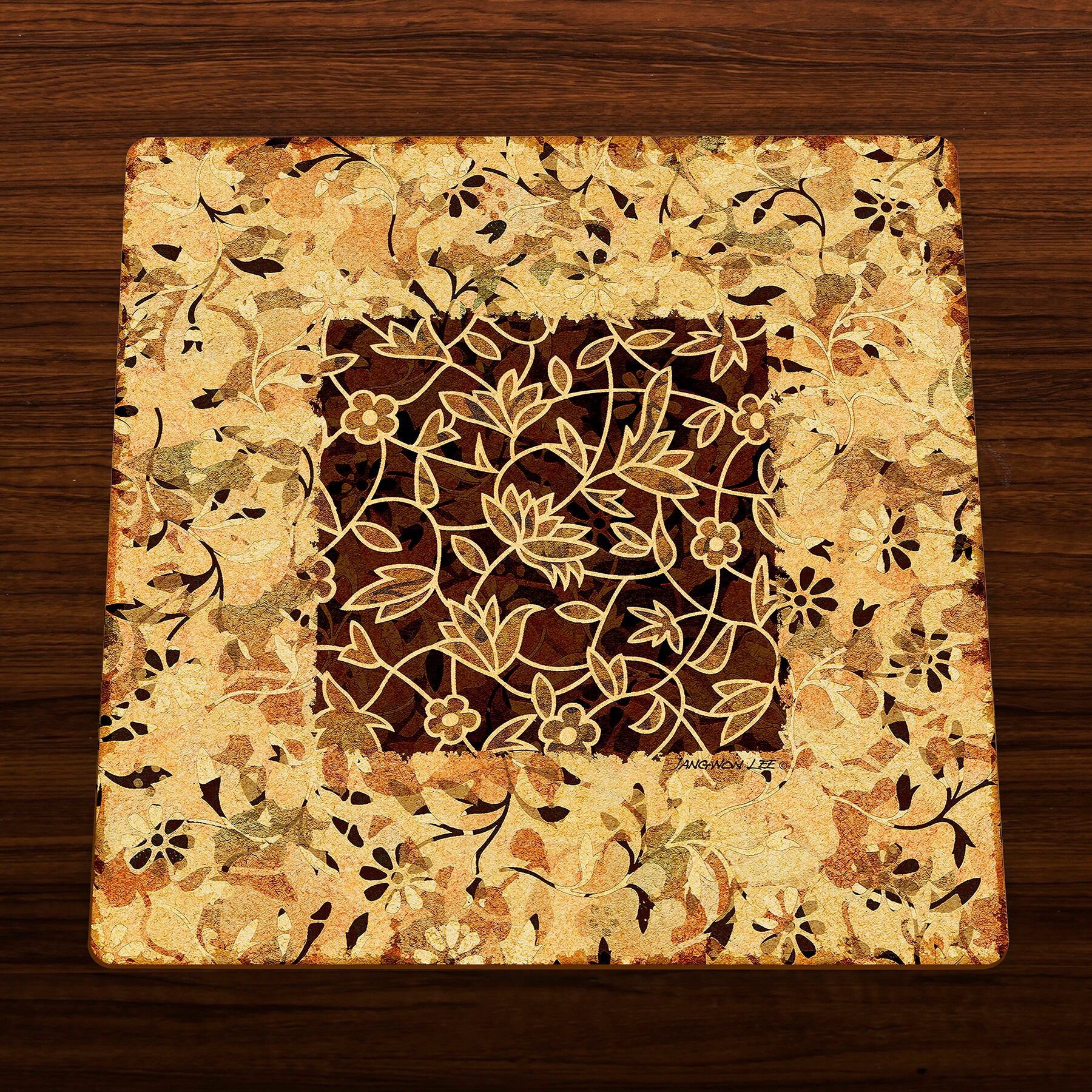 Square Placemats, Housewarming Placemats, Housewarming Gifts, Hardboard