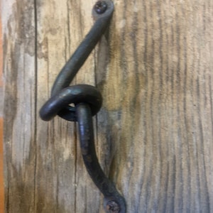 Hand Forged Rustic Abstract Overhand Drawer Pulls/cabinet Handles. Door ...