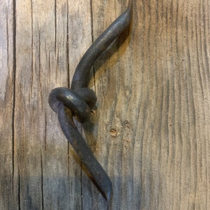 Hand Forged Rustic Abstract Overhand Drawer Pulls/cabinet - Etsy