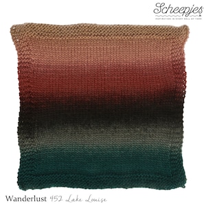 FINAL QUANTITIES:  Scheepjes Wanderlust Yarn