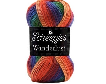 FINAL QUANTITIES:  Scheepjes Wanderlust Yarn