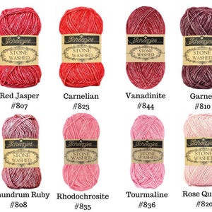 FINAL QUANTITIES: Scheepjes Stone Washed Yarn afbeelding 2