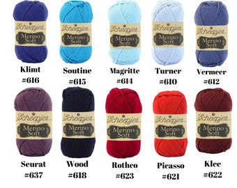 FINAL QUANTITIES:  Scheepjes Merino Soft Yarn