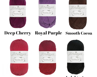 FINAL QUANTITIES:  Scheepjes Bamboo Soft Yarn