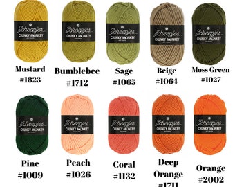 FINAL QUANTITIES: Scheepjes Chunky Monkey Yarn (cont)