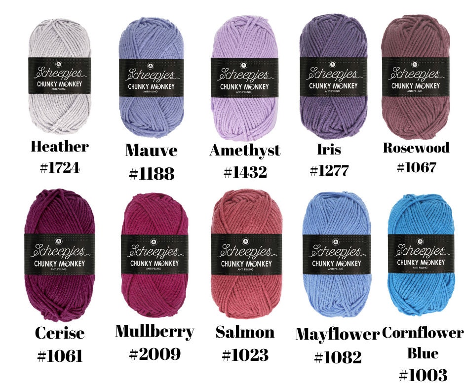 Scheepjes Chunky Monkey Yarn Etsy