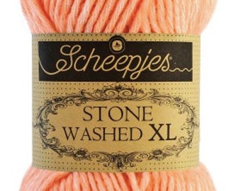 FINAL QUANTITIES:  Scheepjes Stone Washed XL Yarn