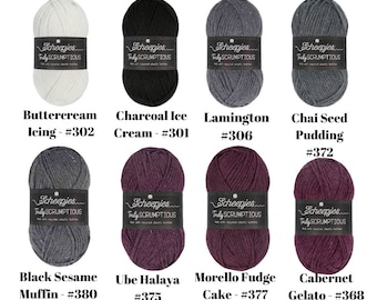 FINAL QUANTITIES:  Scheepjes Truly Scrumptious Yarn (cont.)
