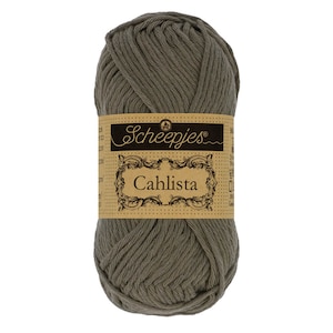 FINAL QUANTITIES:  Scheepjes Cahlista yarn