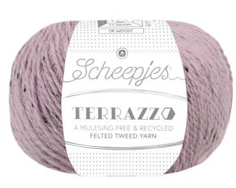 FINAL SALE: Lot of 4 skeins of Scheepjes Terrazzo yarn