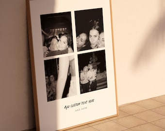 Friendship Photo Gift For Best Friend With Custom Text