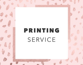 Printing service / A5, A4, A3, A2, 8x10 inches, 11 x 14 inches, 16 x 20 inches / Card printing / Printing for printable art