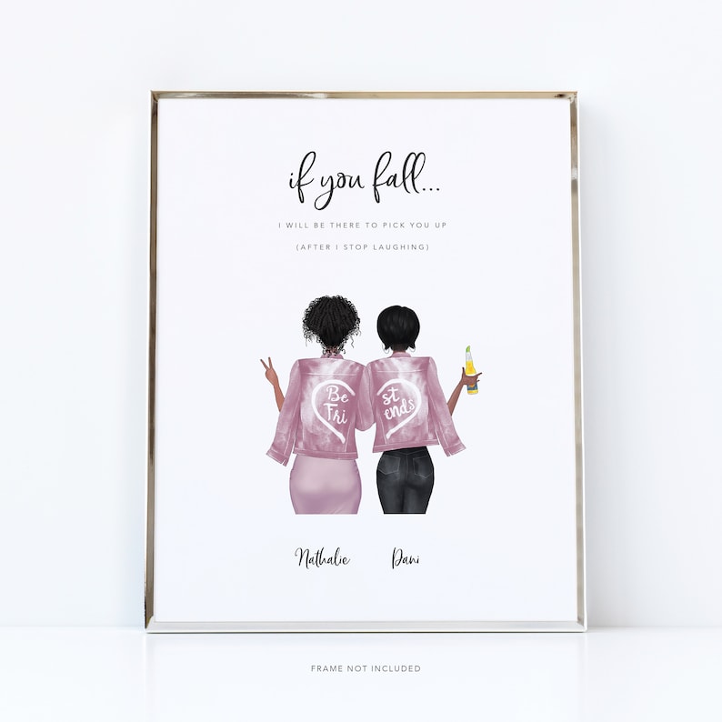 Friendship gift Inspirational quote gift Friendship day gift Friendship Christmas gift Friendship anniversary gift Gift for bestie