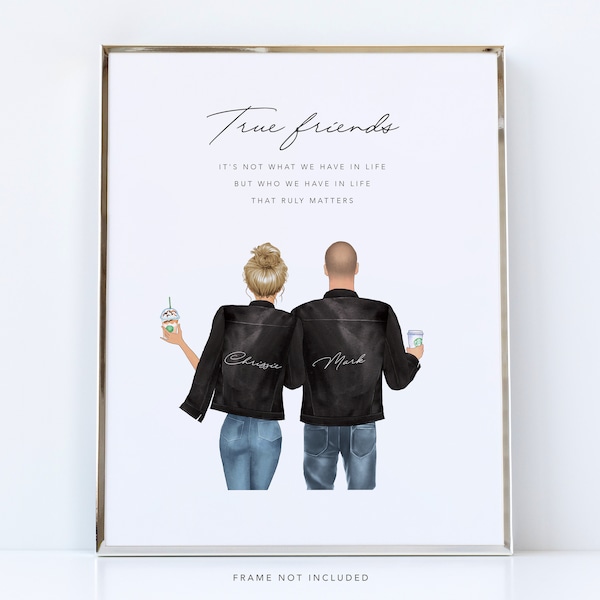 Friend Wall Art Etsy