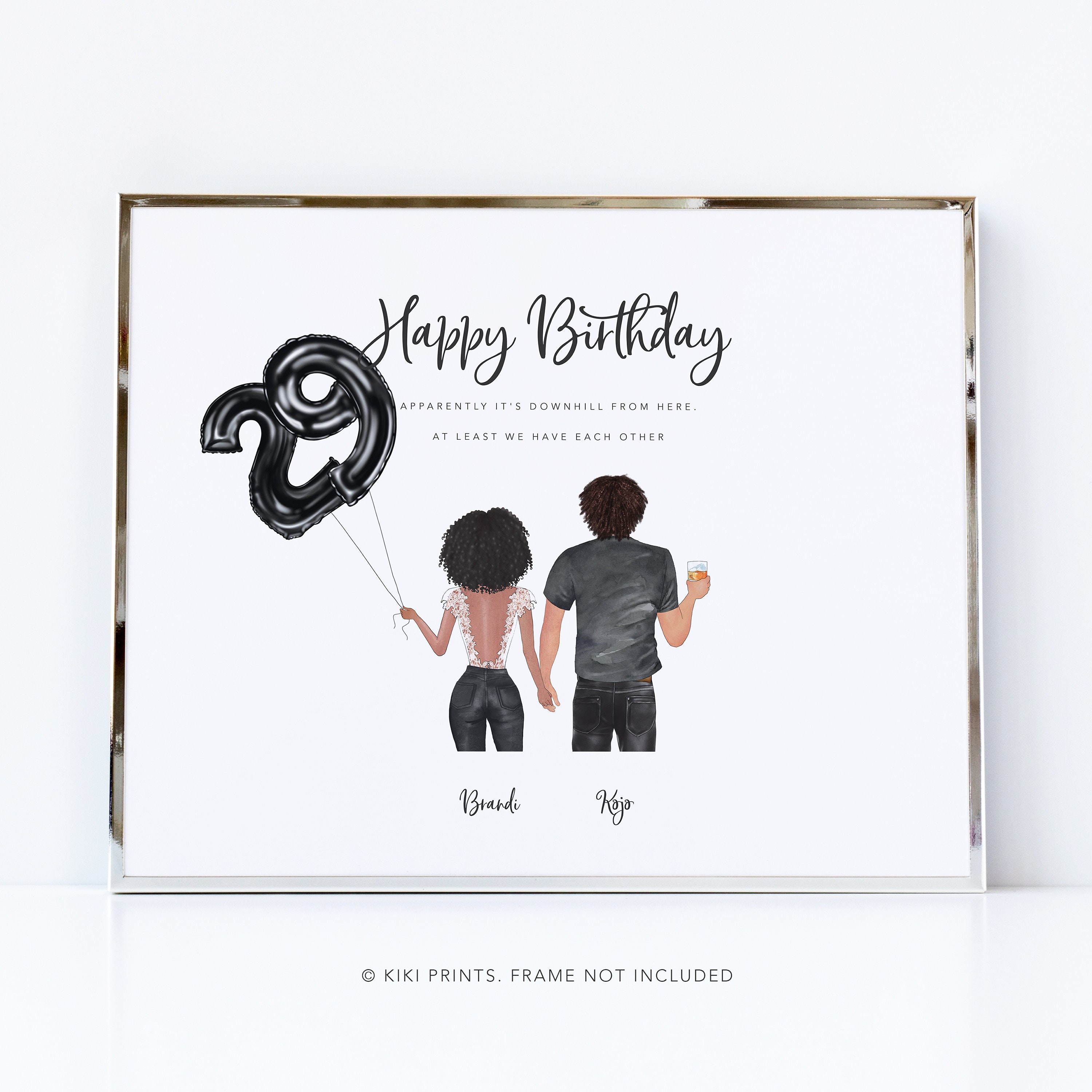 Funny Birthday Gift / Personalised Birthday Gift / Good Etsy