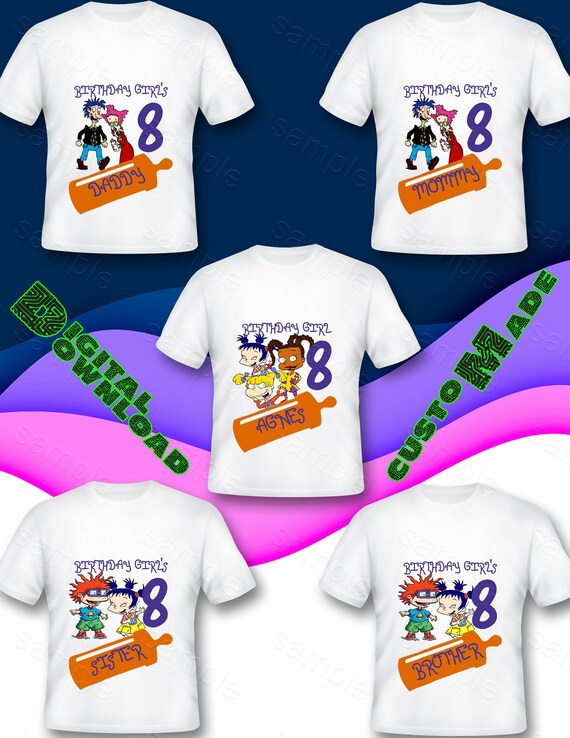 Download Rugrats Family Iron On Transfer Rugrats Family Shirt Design Etsy