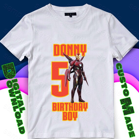 iron man shirt design