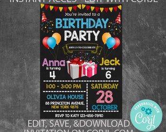 joint birthday etsy