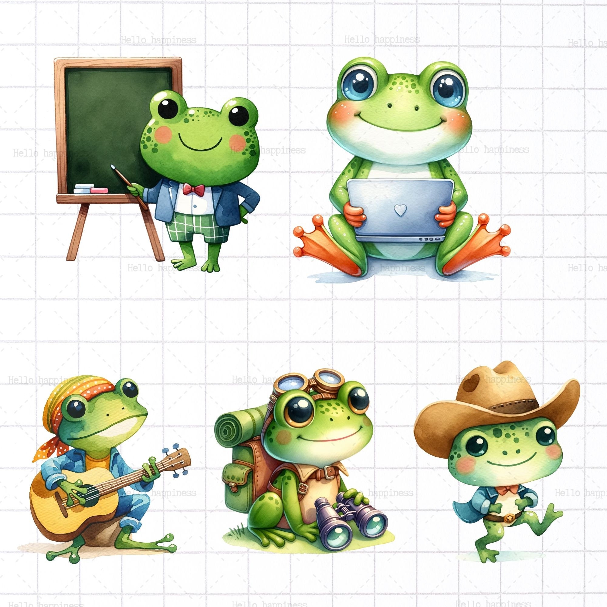 Frog Alphabet,cute Frog Png, Letter Knitting Pattern,frog Clipart, Frog