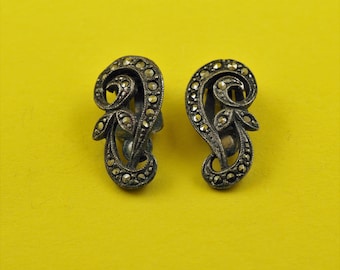 Marcasite Clip-on earrings