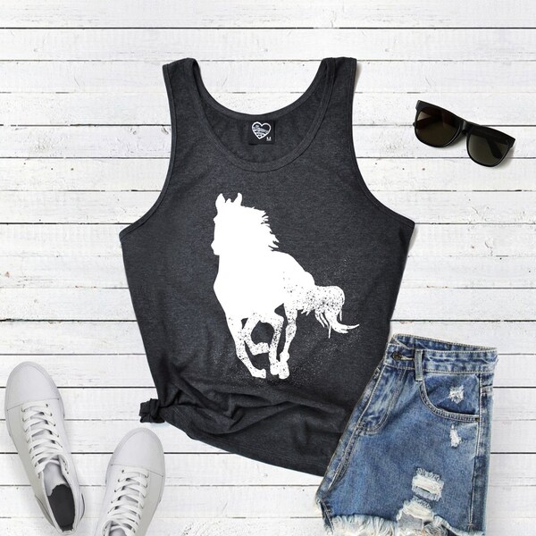 Horse Tank Top Etsy