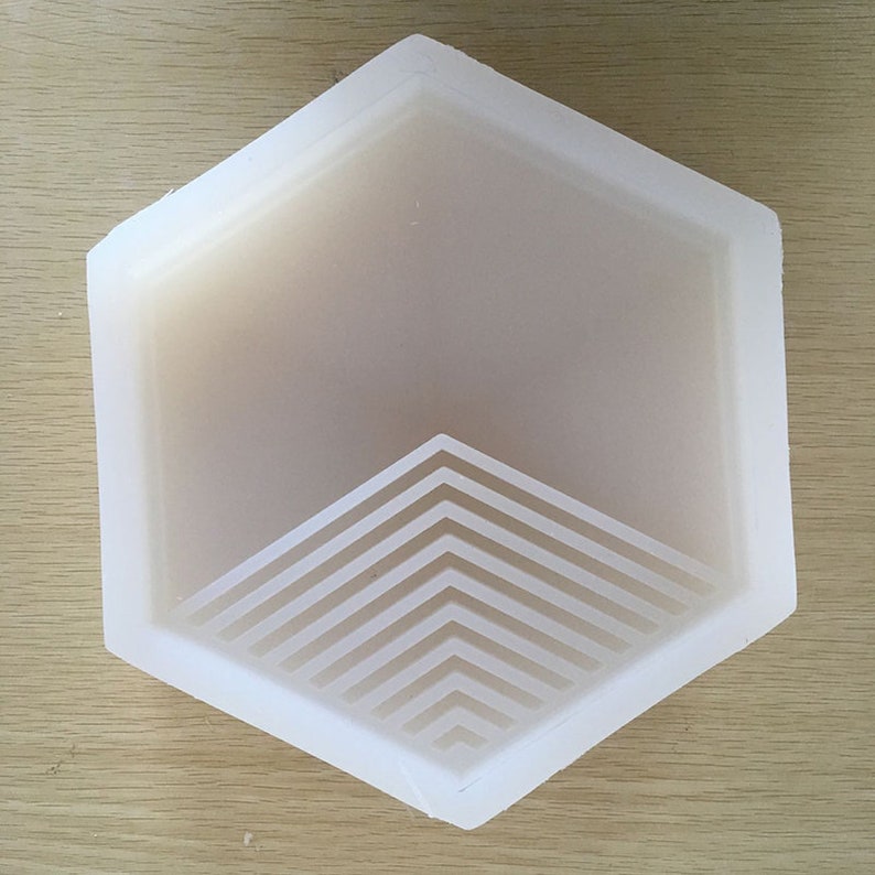 Concrete wall brick silicone mold cement wall tile silicone mold simple geometry tile mold