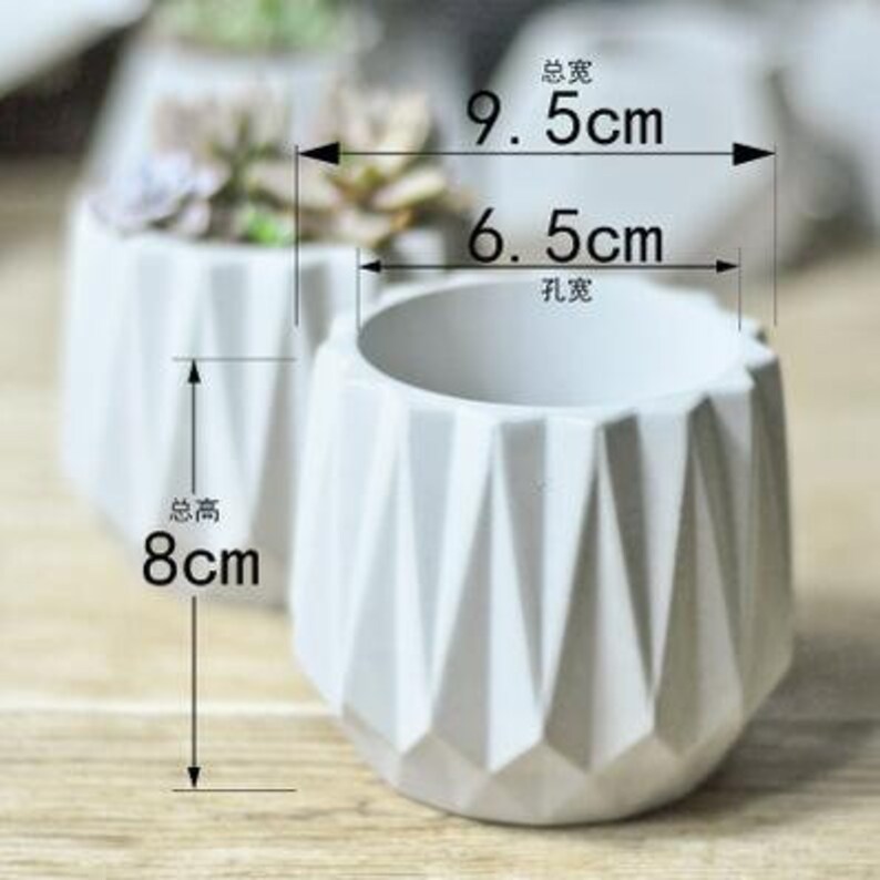 Candle Making Home Hobby Silicone Molds For Concrete Flower Pot Diy Cement Planters Concrete Plant Pot Molds Concrete Molds Diy Succulent Pot Molds Craft Supplies Tools