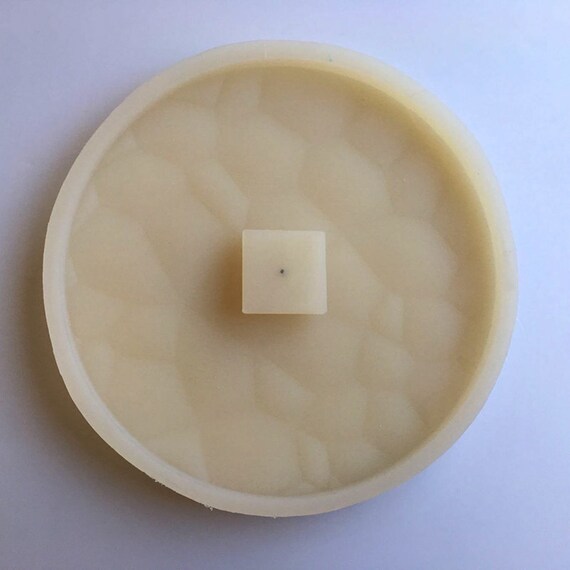 Concrete Wall Clock Mold Creative Living Room Bedroom Circular Pattern Cement Clock Manual Silicone Mold