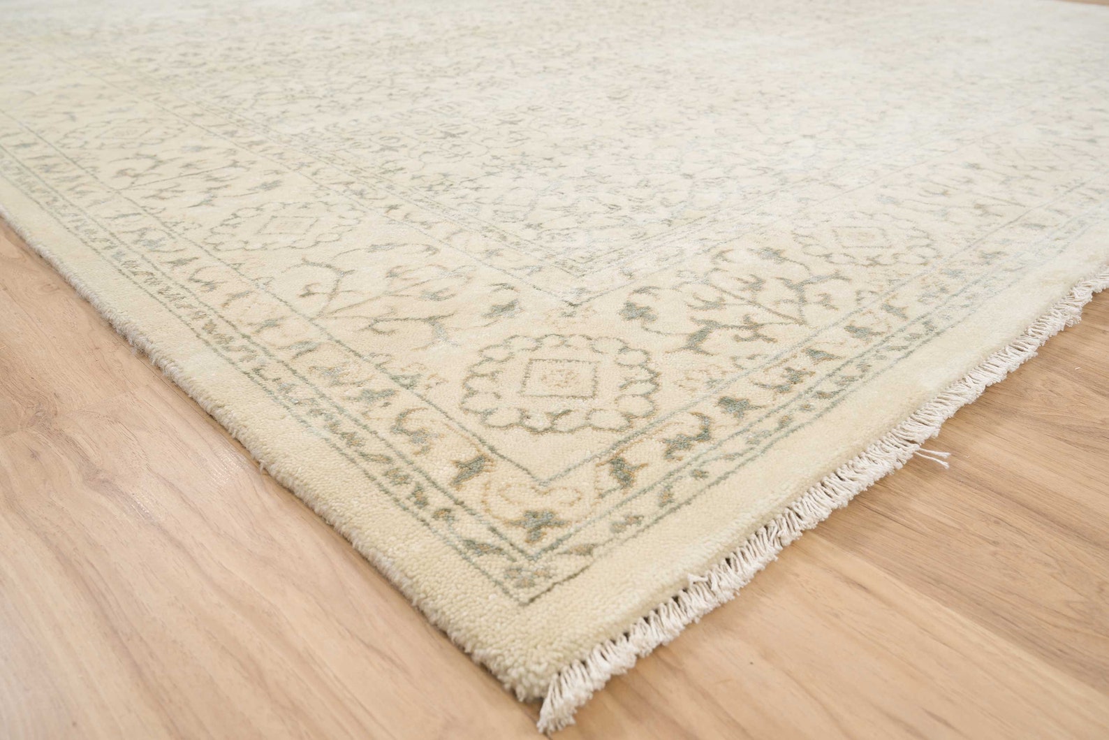 8x10 Rustic Soft Area Rug Modern Salon Rug Ivory Beige Etsy