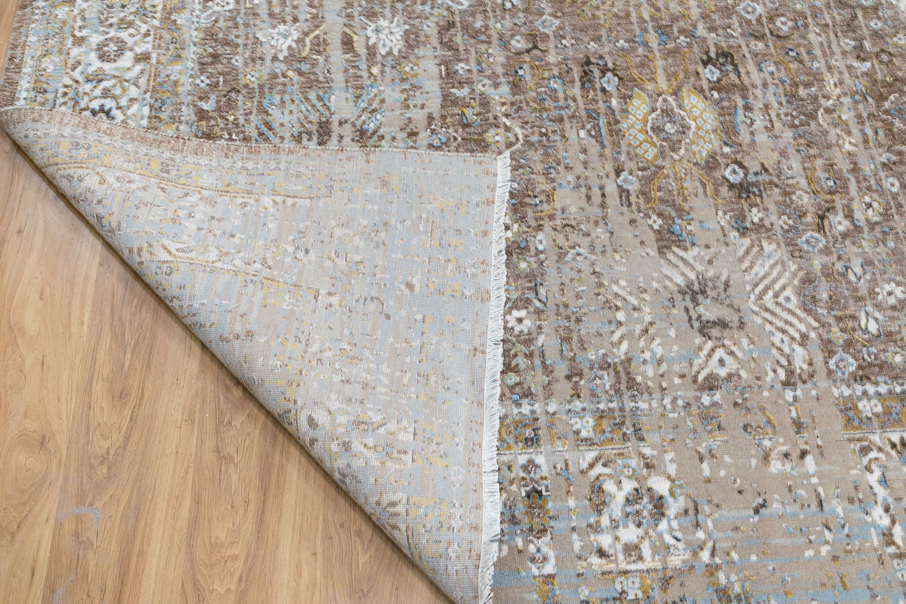 8x10 Rustic Soft Area Rug Modern Salon RugMulti Color Etsy