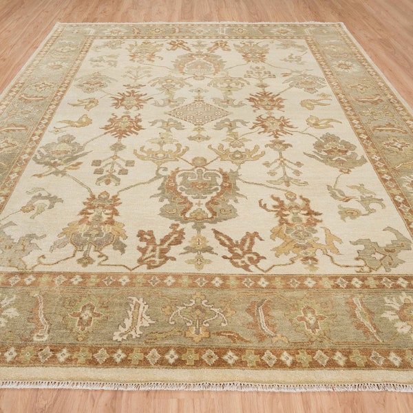 Oushak Rug 9x12 Etsy