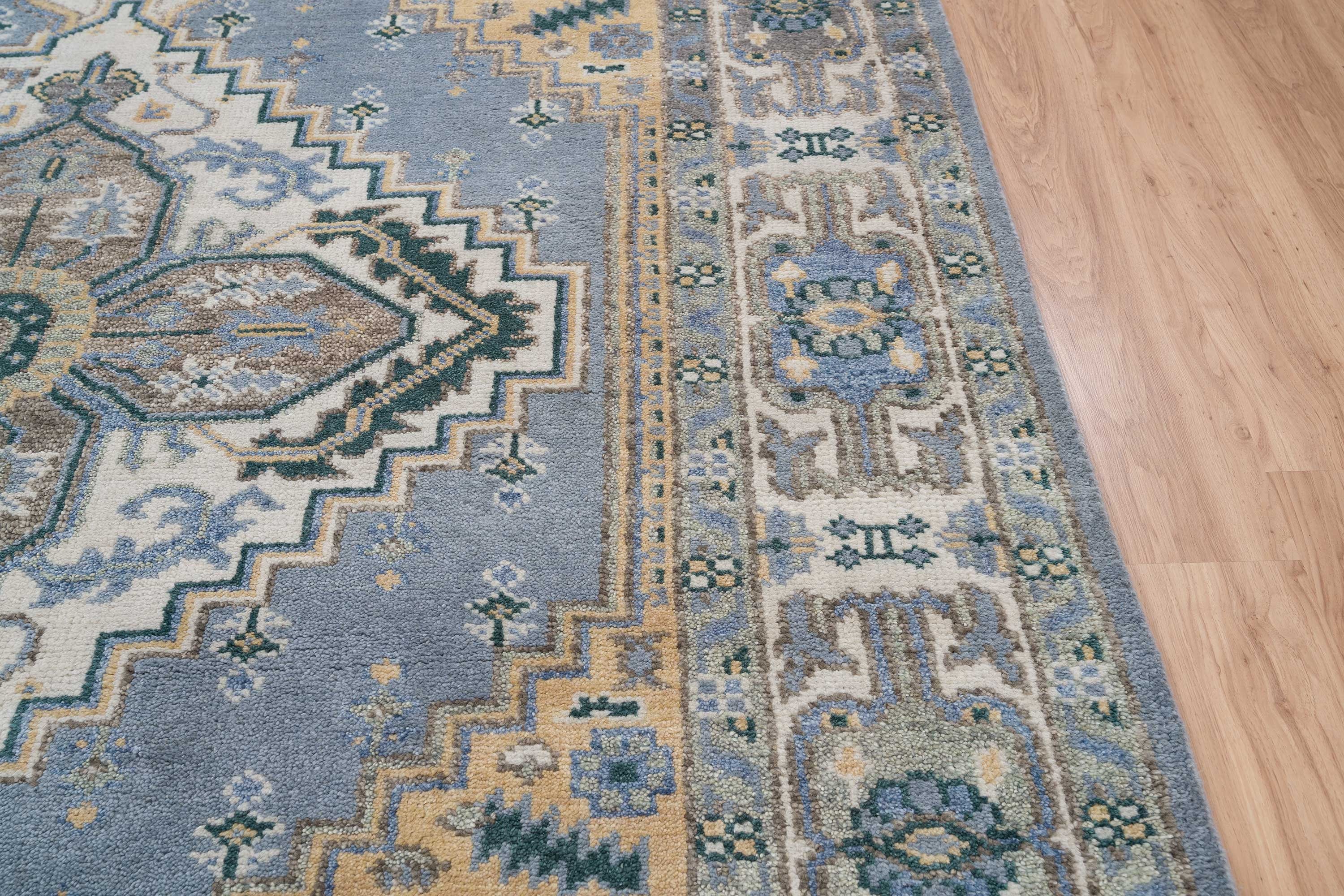 8' X 10' Muted Blue Area Rug 8x10 Living Room Rug Etsy