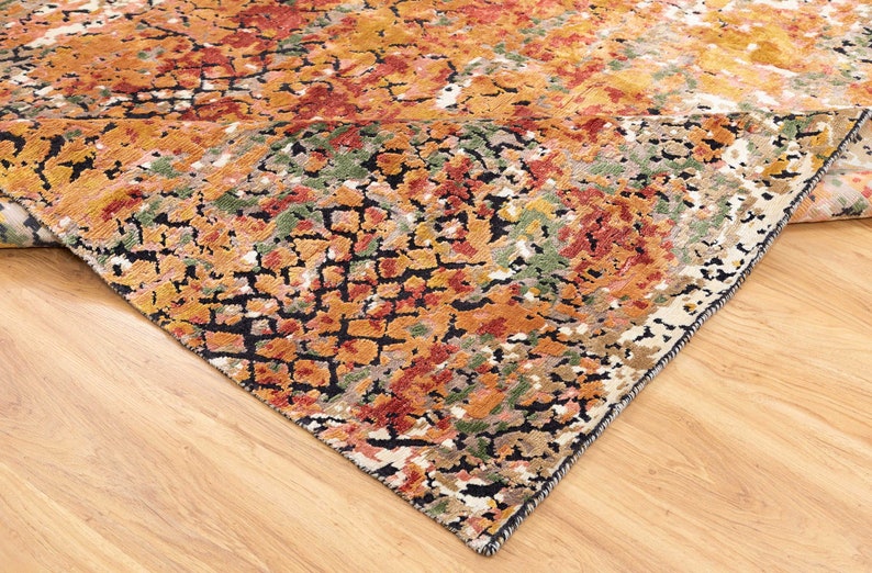 Multi Color Modern Deco Rug Area Rug 8' X 10' Etsy