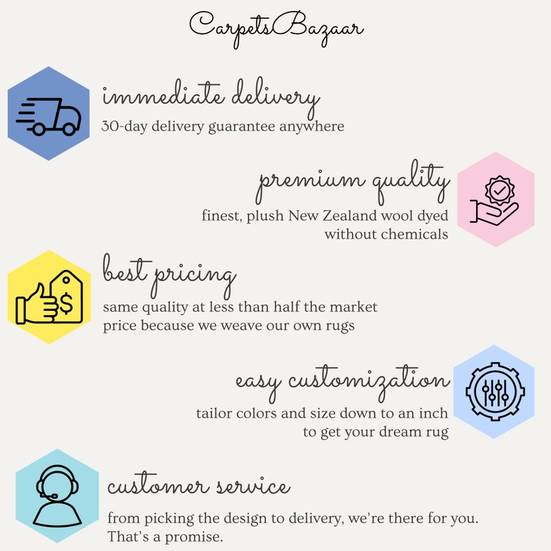 Light & Dark Gray Area Rug, Modern Oushak Rug Gold Ivory Accent, Blue