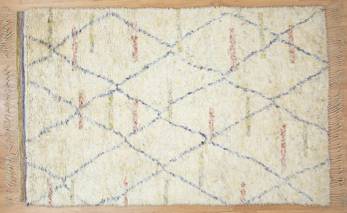 Full Pile Berber Rug Soft Kids Room Rug Moroccan Oriental Etsy