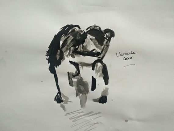 Dessin Erotique L Arrache Coeur Etsy Dessin Erotique L Arrache Coeur Etsy
