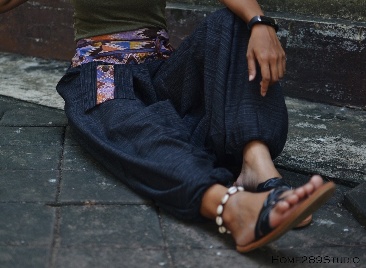 MC Hammer Pants Bohemian Pants Baggy Harem Pants Charcoal Etsy