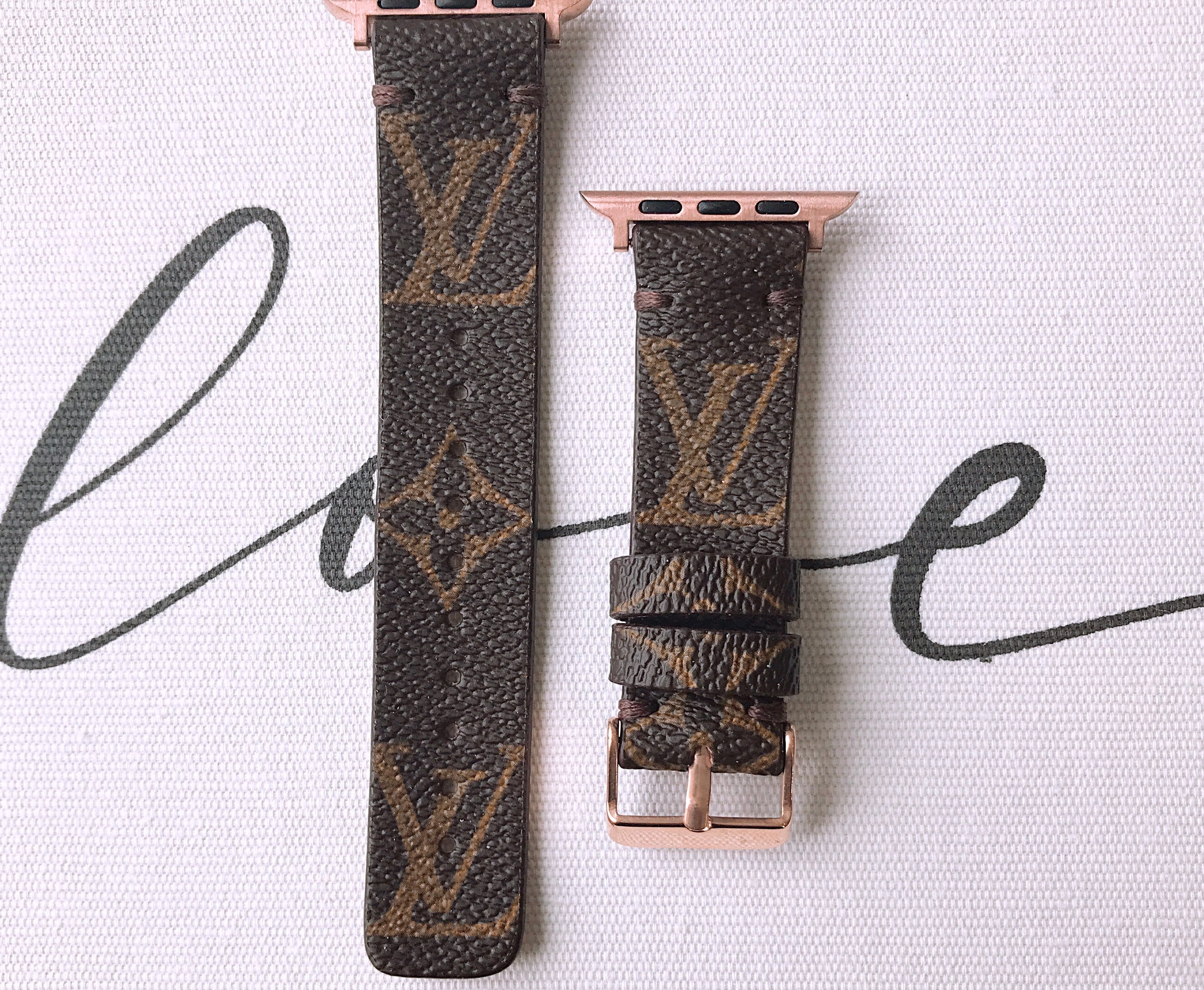 LV Apple Watch Band Serie 1 2 3 4 LV Iwatch Riemen Apple | Etsy