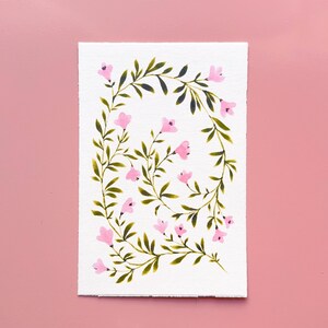 Blumen Postkarte 1
