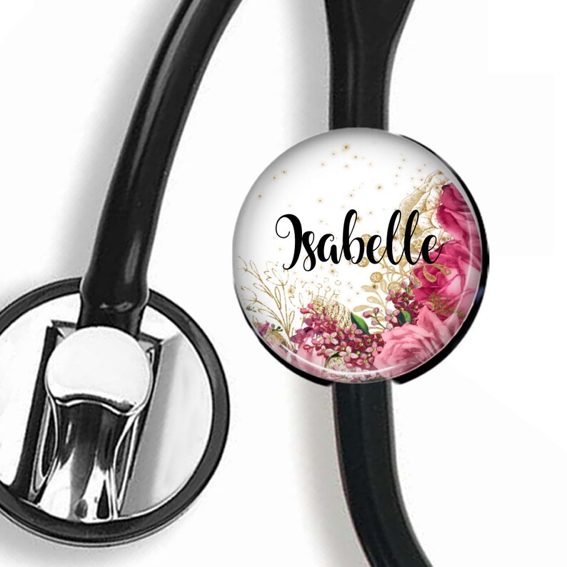 Personalized Stethoscope ID Tag Interchangeable Stethoscope Etsy