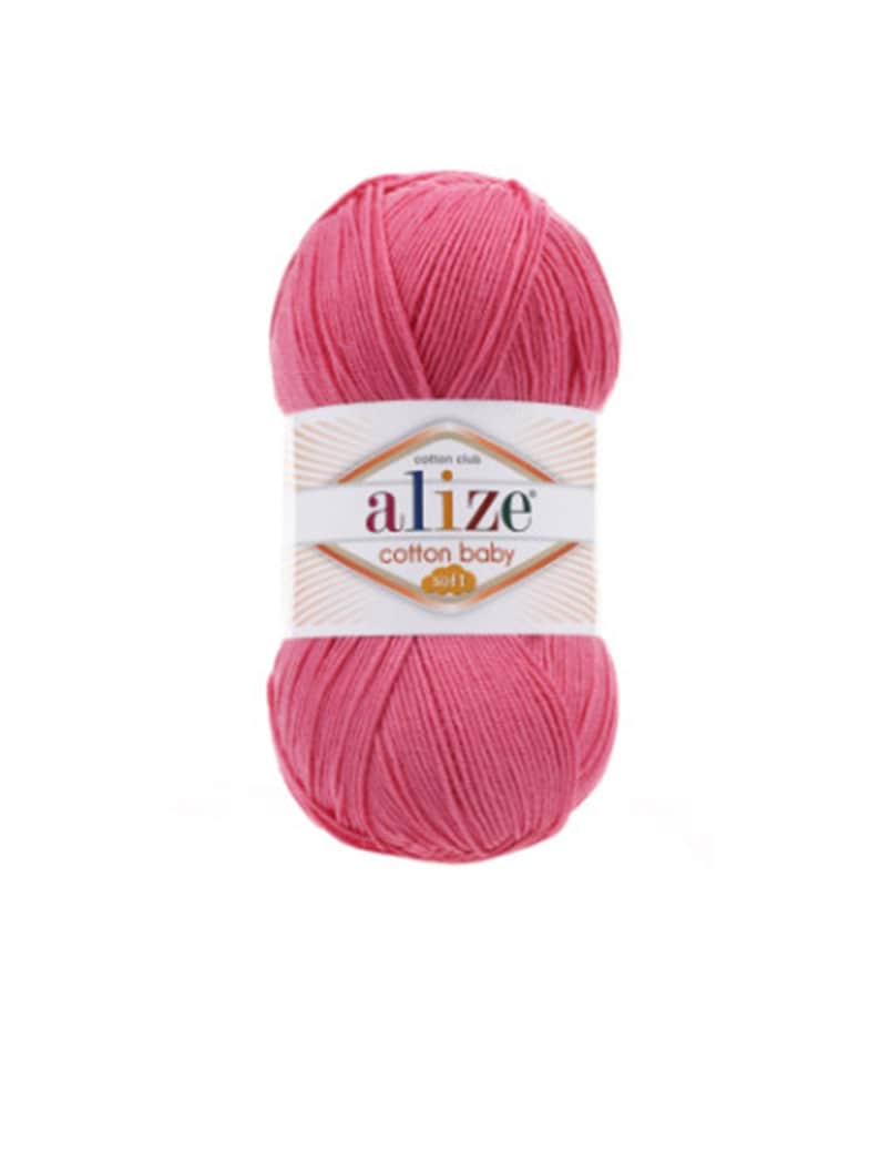 Alize Cotton Baby Soft 295 yards100 grams Yarn for crochet Etsy